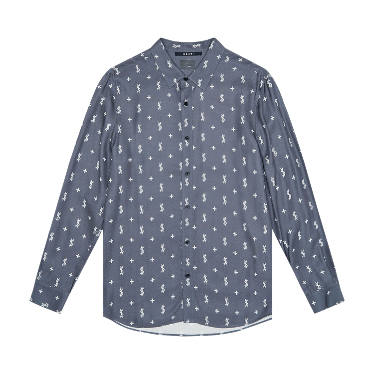 Ksubi Dollagram Downtown Long-Sleeve Shirt 'Black'