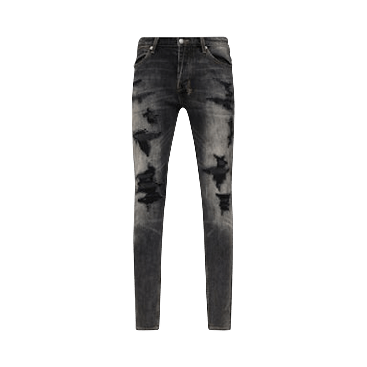 Ksubi Van Winkle Retorqued Jeans 'Charcoal'