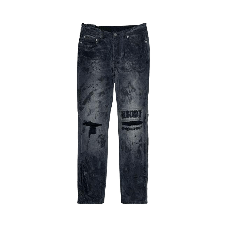 Ksubi Chitch Denim 'Powder Grey Praying'