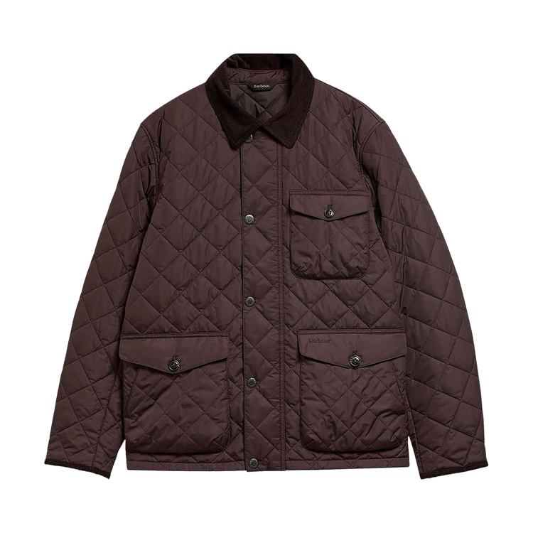 Barbour Hornby Quilted Jacket 'Black Oak'
