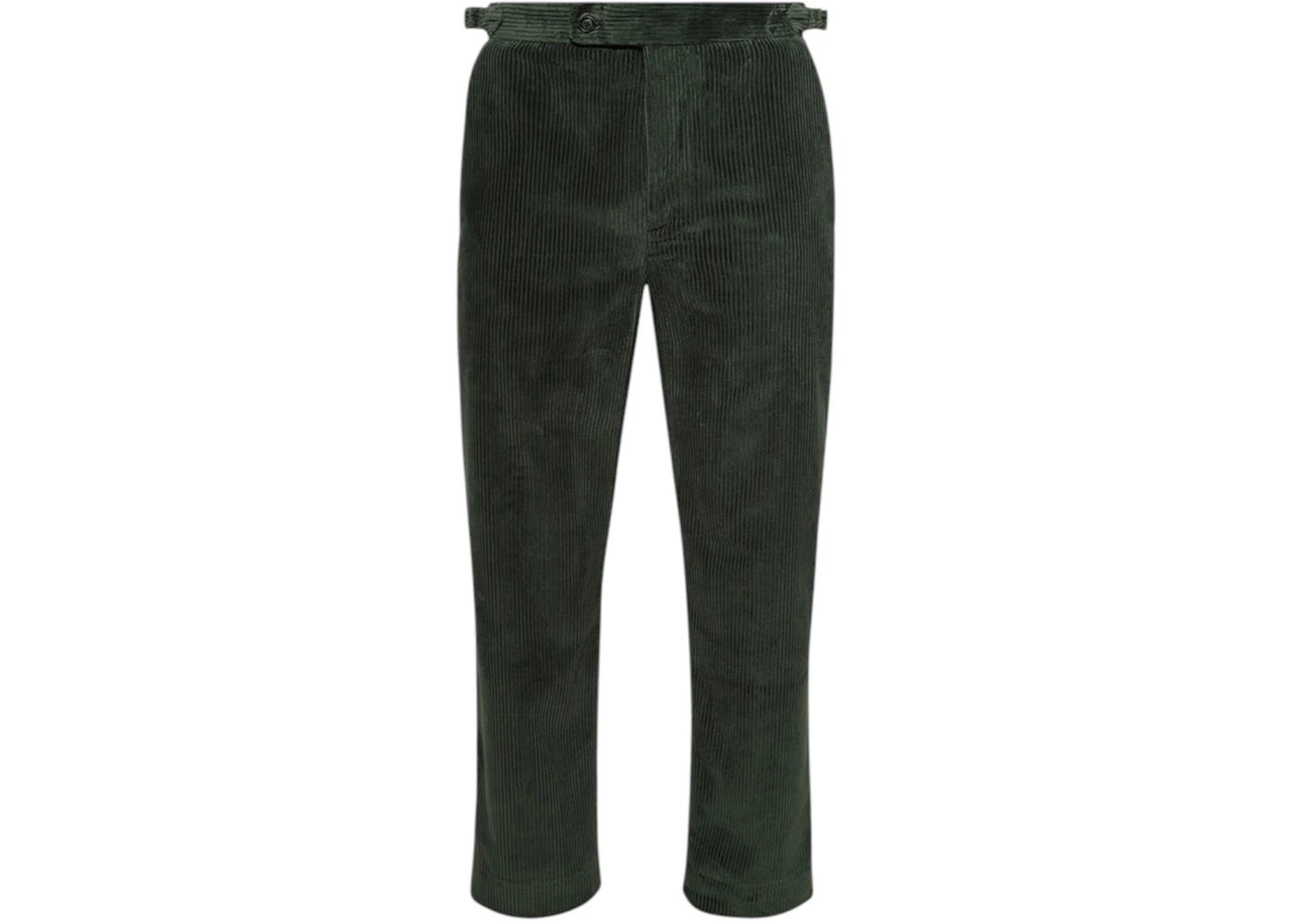 Bode Corduroy Side Buckle Pants Green