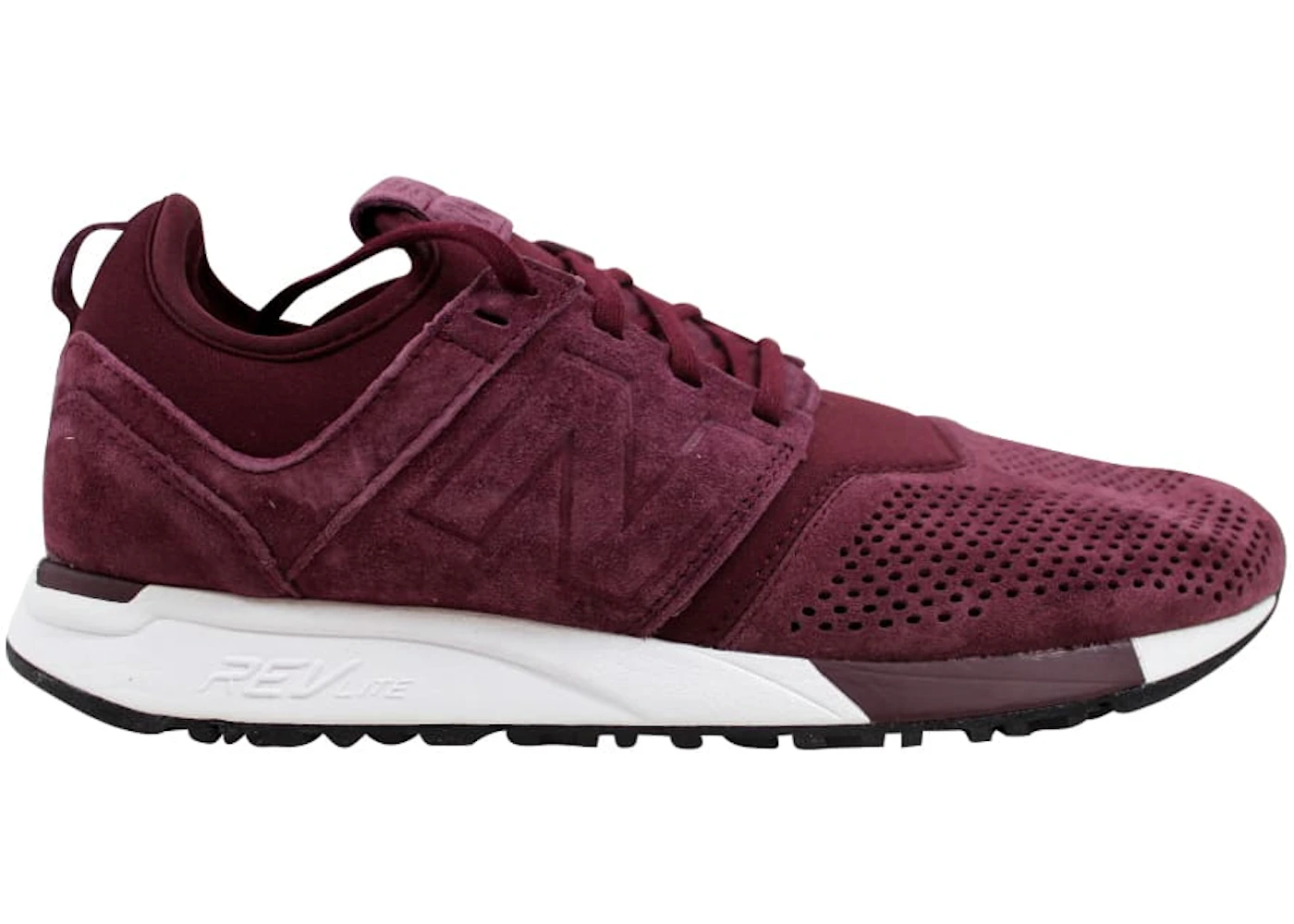 New Balance 247 Suede Burgundy