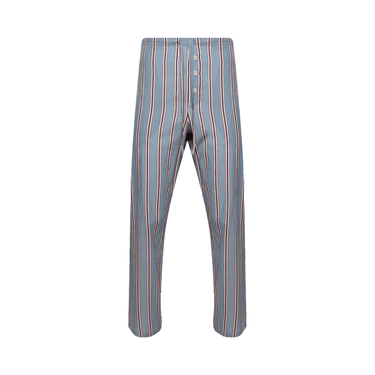 Bode Regatta Stripe Pajama Pants 'Blue/Multicolor'