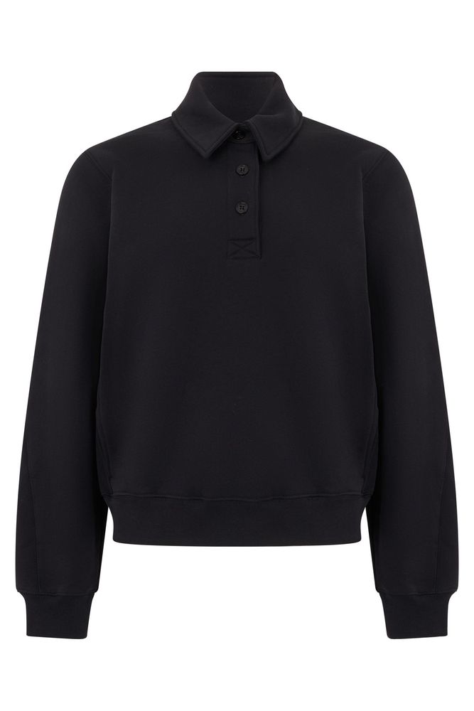 Maison Kitsuné Polo Collar Sweatshirt