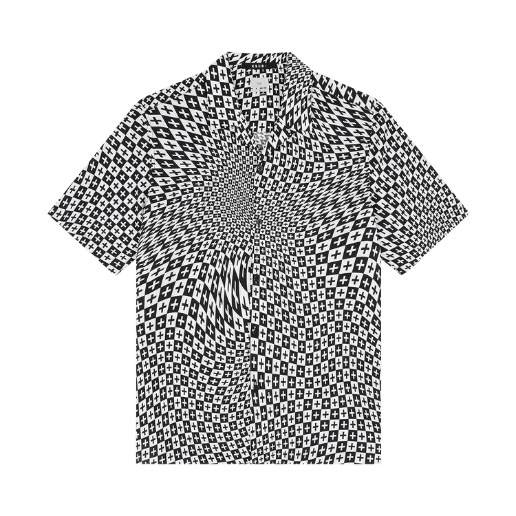 Ksubi Check Out Resort Short-Sleeve Shirt 'Black'