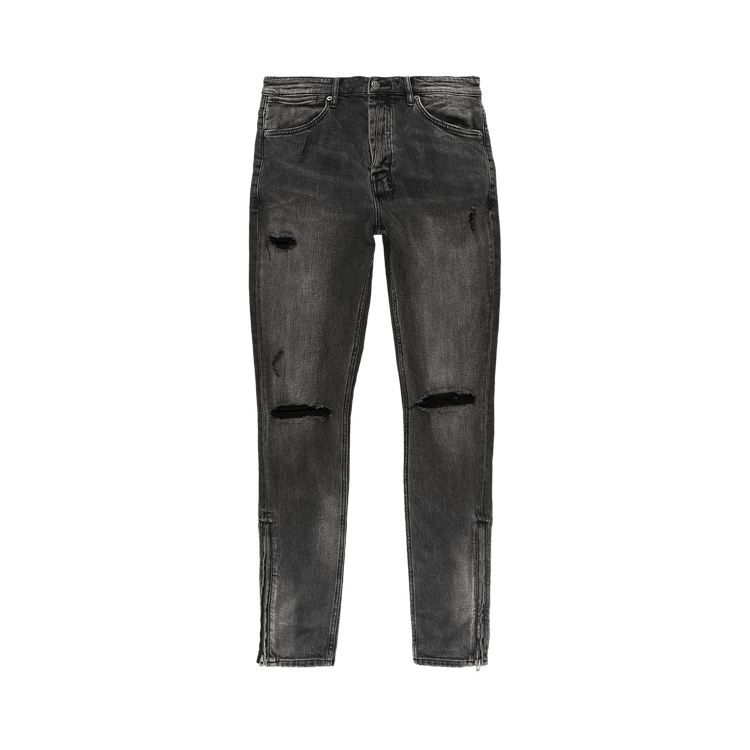 Ksubi Van Winkle Slim Jeans 'Torqued Chamber Black'