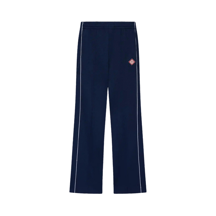 Casablanca Round Pique Track Pants 'Navy'