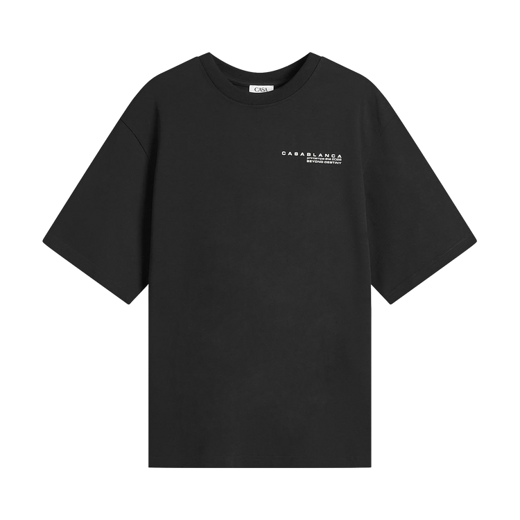 Casablanca Glitch Orchid Oversized T-Shirt 'Black'