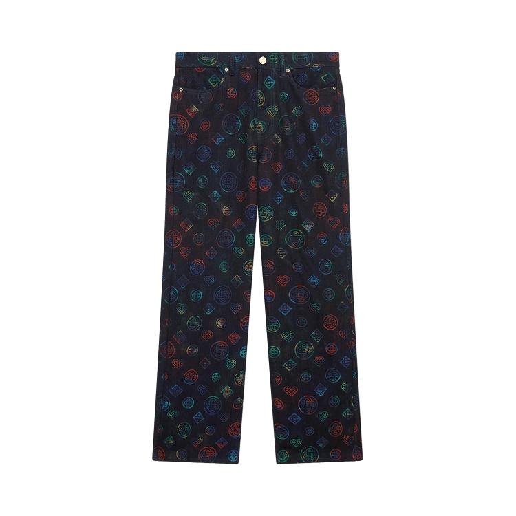 Casablanca Heatmap Denim Jeans 'Black'
