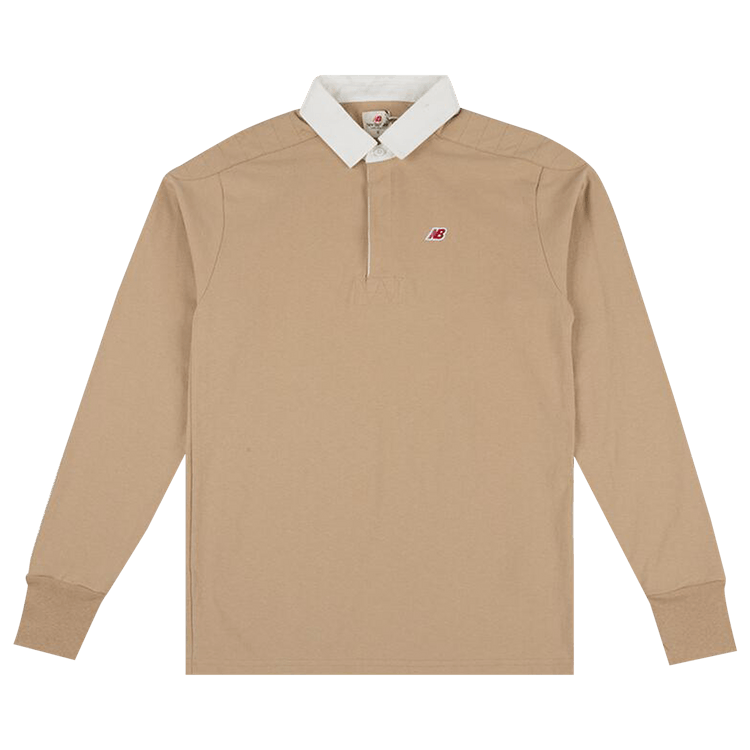 New Balance Made In USA Long-Sleeve Polo 'Incense'