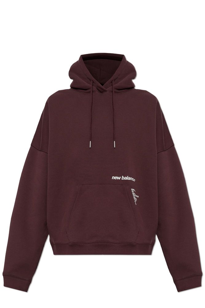 New Balance Logo Print Hoodie