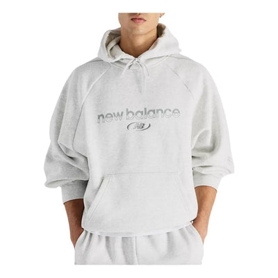 New Balance Trackside Fleece Hoodie Asia Sizing 'Ash Heather'