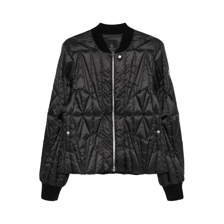 Rick Owens x Moncler Woven Geocamo Flight Jacket 'Black'