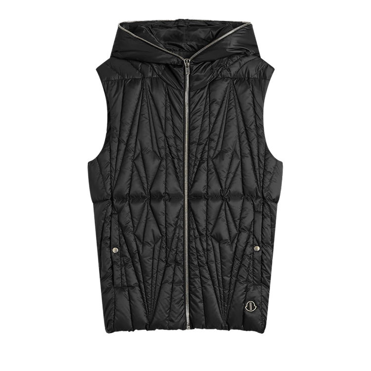 Rick Owens x Moncler Geocamo Ziplock Vest 'Black'