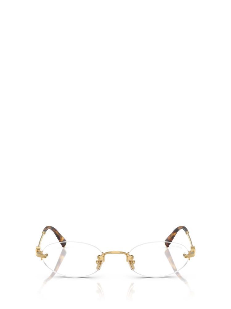 Miu Miu Eyewear Oval Frame Sunglasses