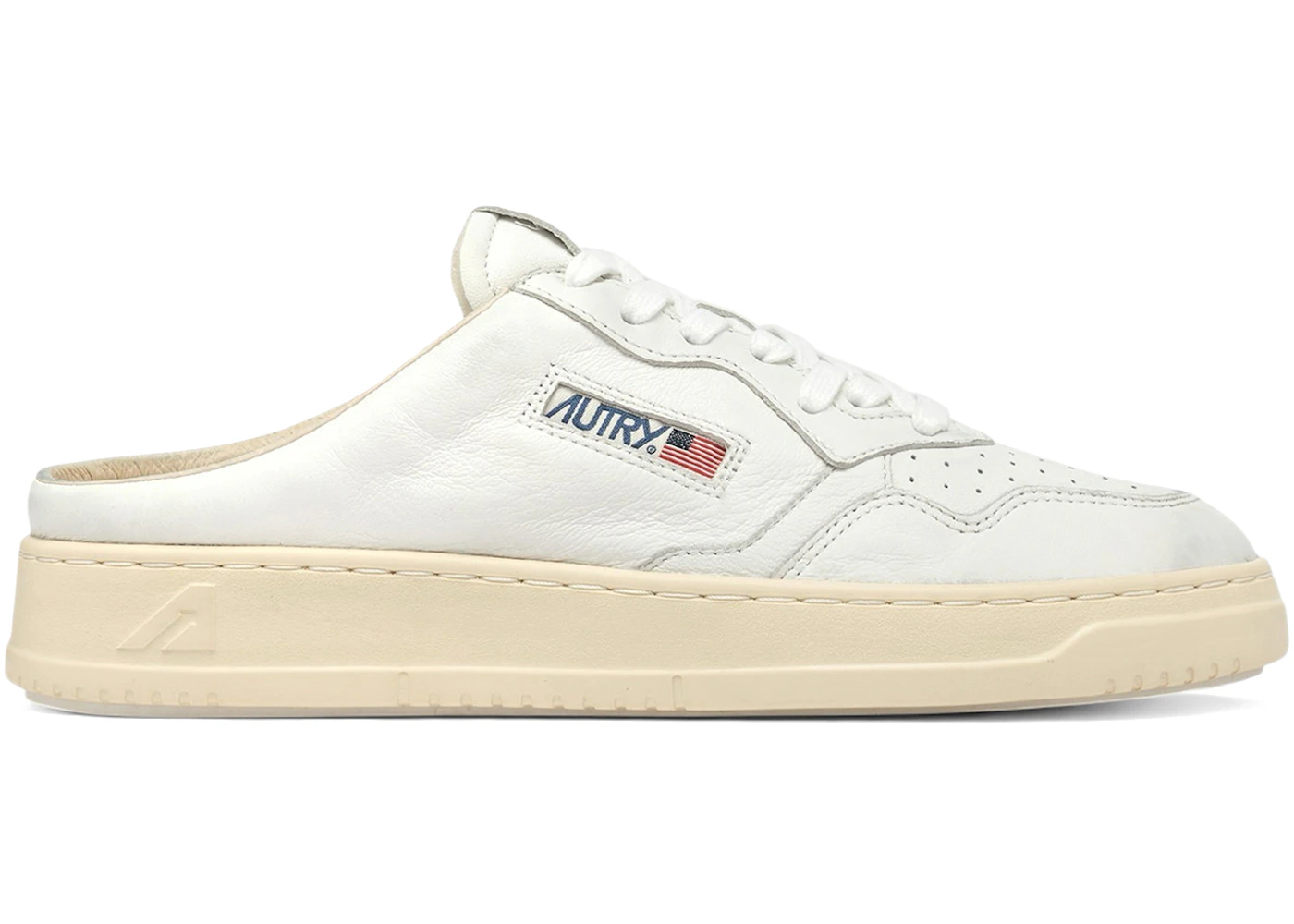 Autry Medalist Mule White (Women's)