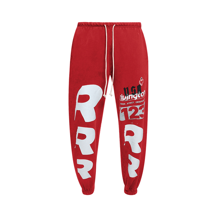 RIVINGTON roi Rebis Membership USO Enemy Sweatpant 'Red'
