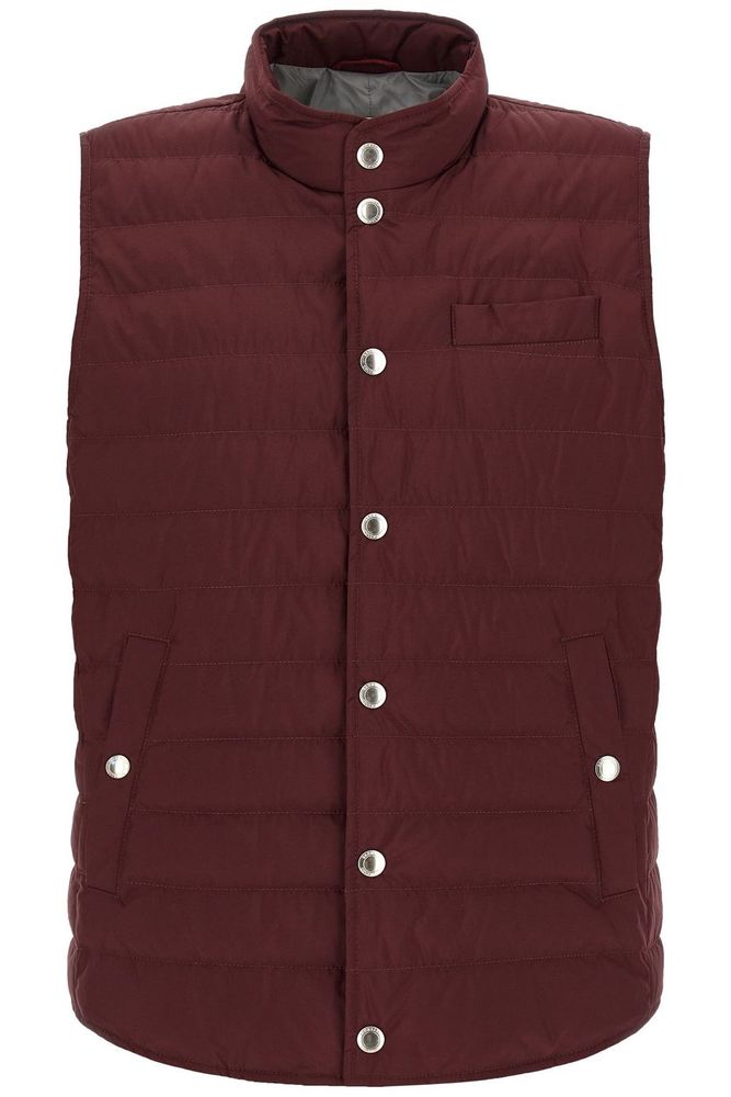 Brunello Cucinelli Quilted Sleeveless Vest