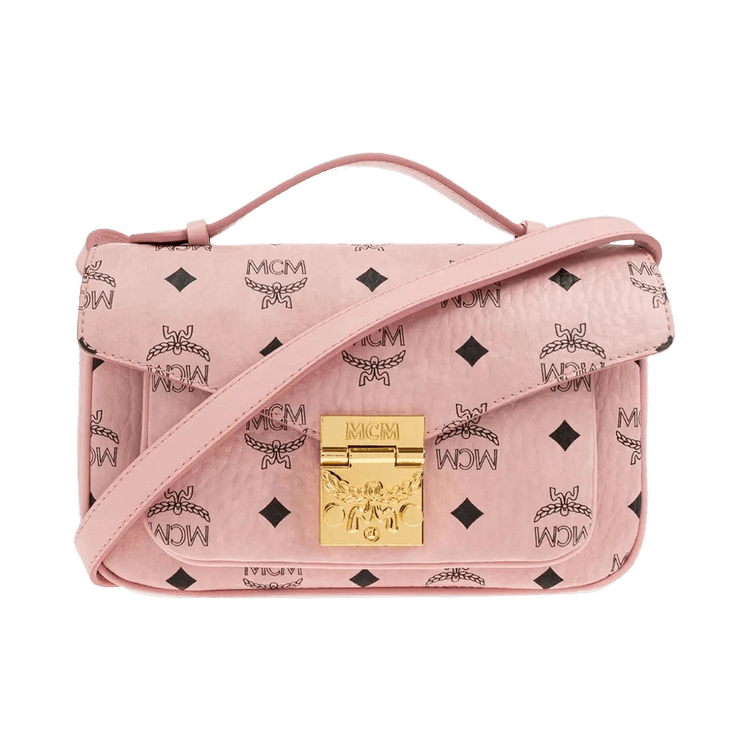 MCM Tracy Vi Medium Crossbody 'Soft Pink'