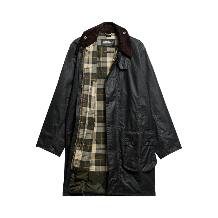 Barbour Border Wax Jacket 'Sage'