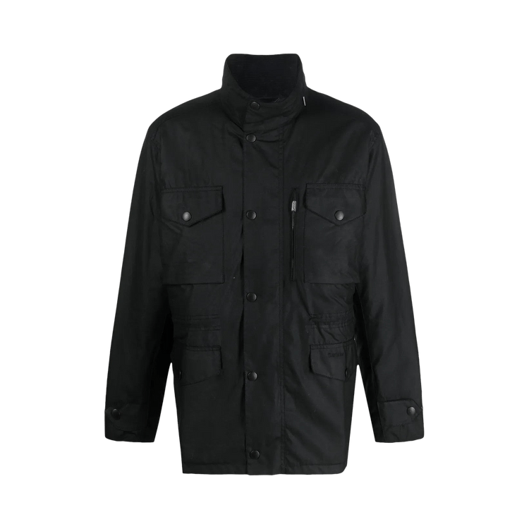 Barbour Sapper Wax Jacket 'Black/Classic'