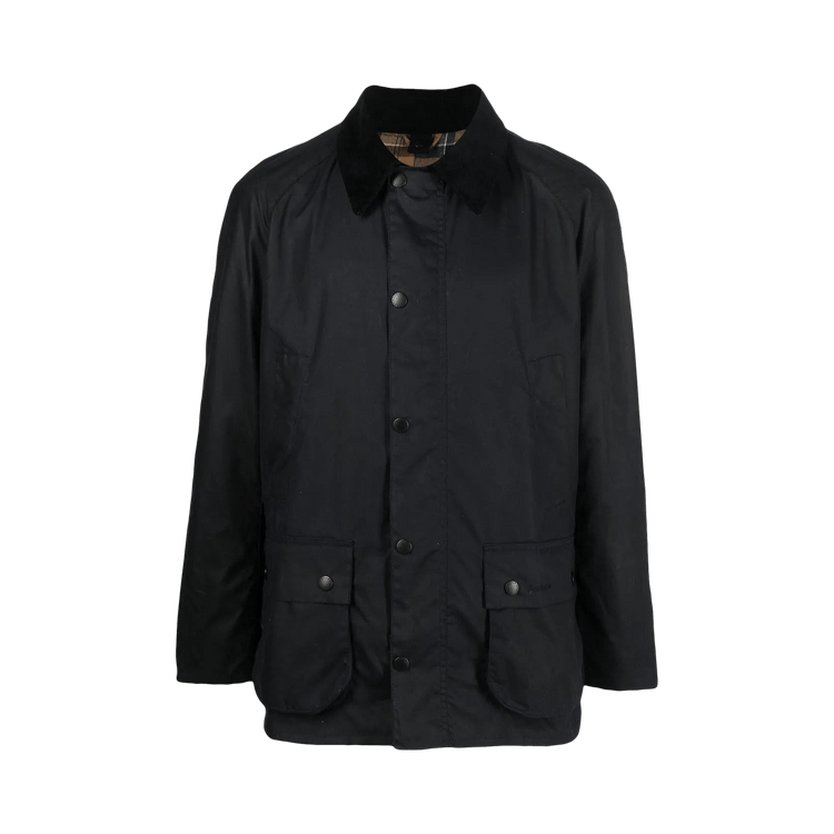 Barbour Ashby Wax Jacket 'Navy'