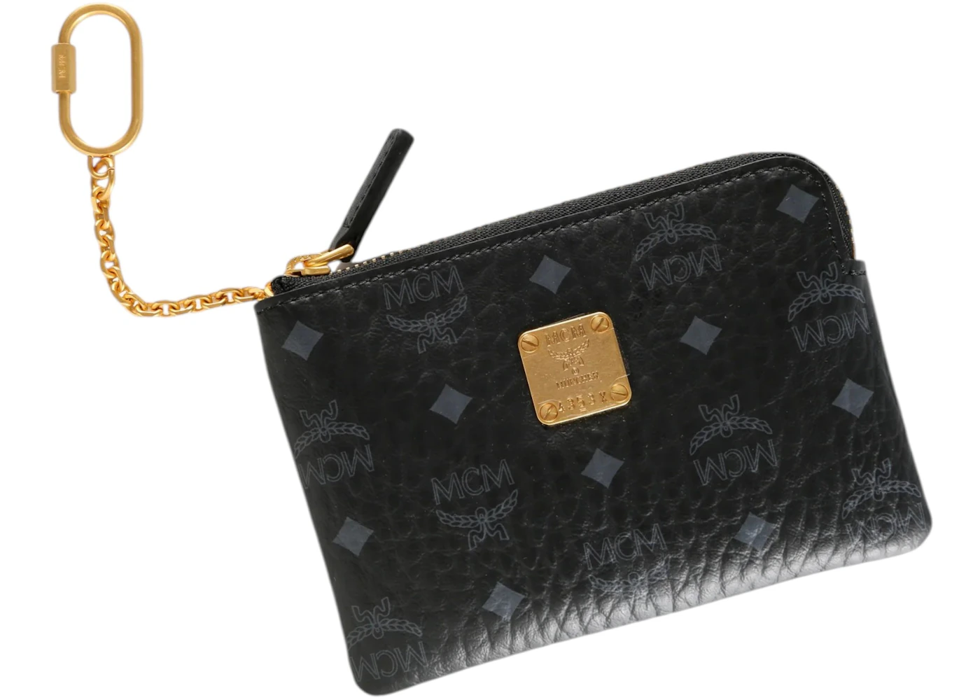 MCM Aren Visetos Card Holder Black