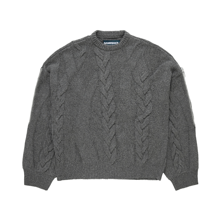 NAMESAKE Linas Dual Crewneck 'Grey'
