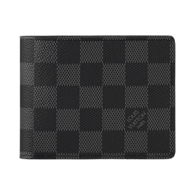 Louis Vuitton Multiple Wallet 'Black Damier Graphite Canvas'