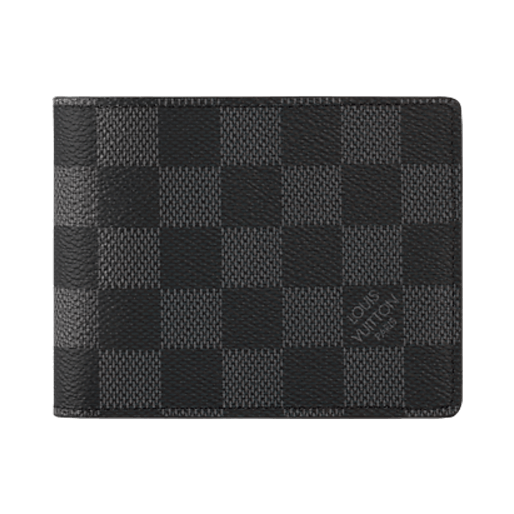 Louis Vuitton Slender Wallet 'Black Damier Graphite Canvas'