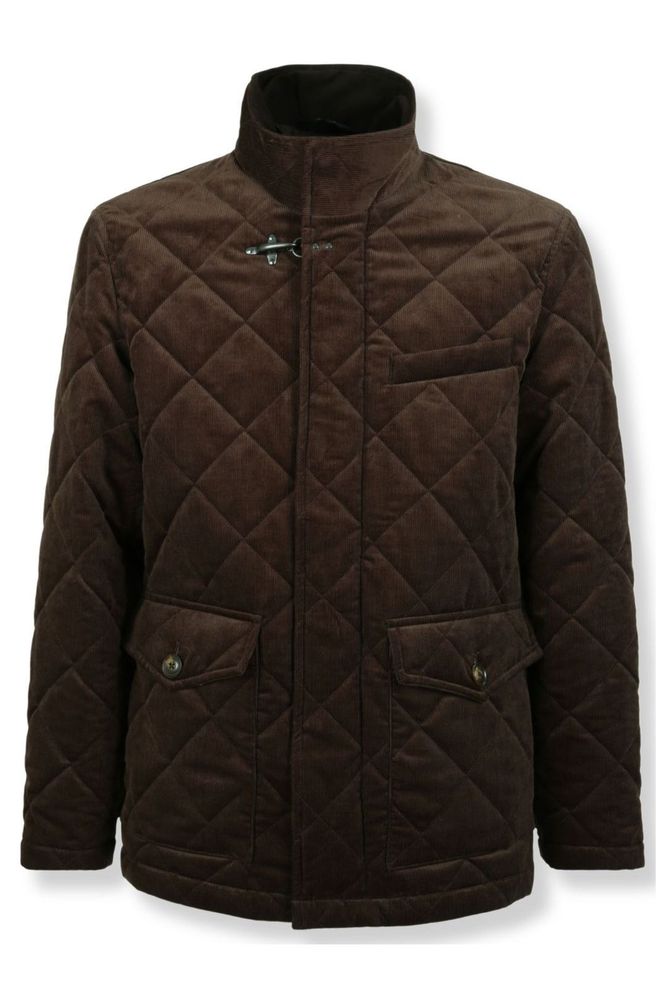 Fay Quilted Stand-Collar Jacket
