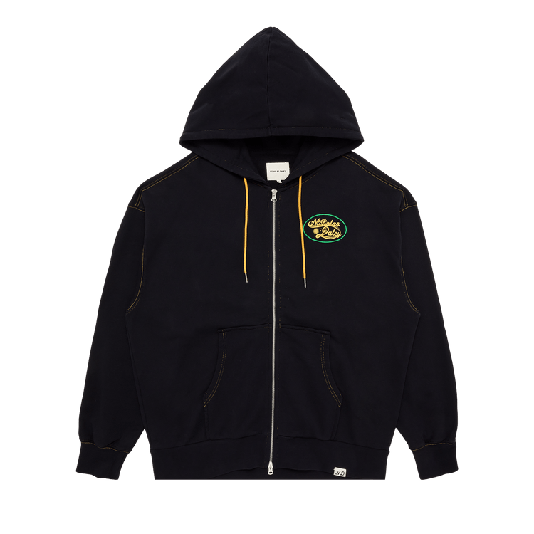 Nicholas Daley Roots Zip Up Hoodie 'Black'