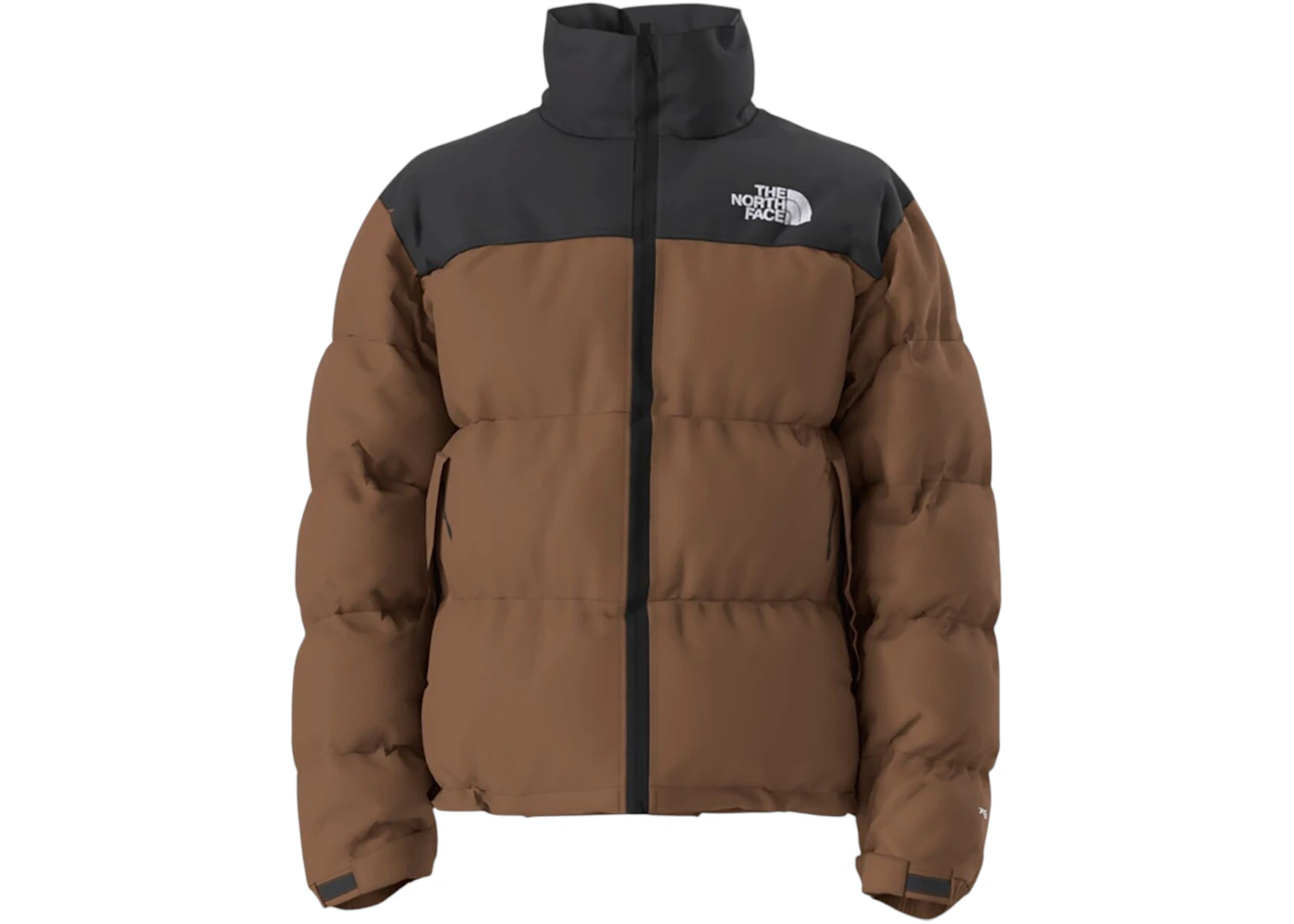 The North Face 1996 Retro Nuptse 700 Fill Packable Jacket Burnt Umber/TNF Black
