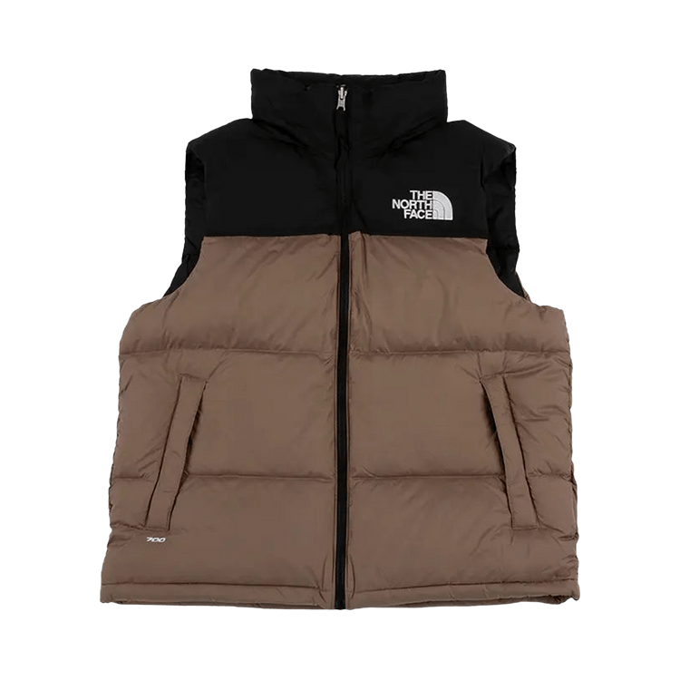 The North Face 1996 Retro Nuptse Vest 'Mocha Brown/TNF Black'