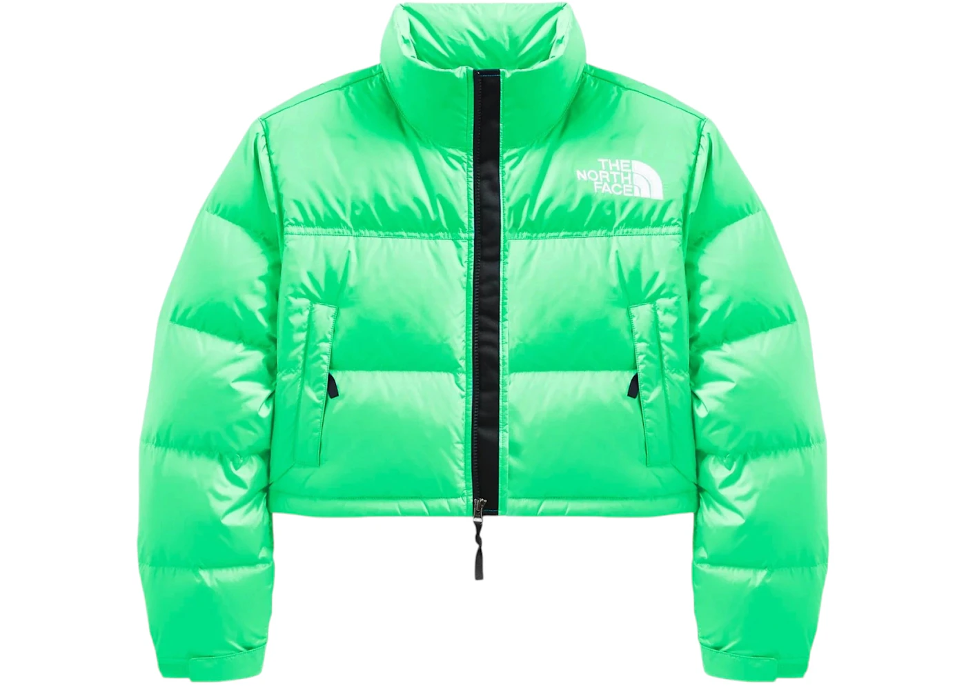 The North Face Women's Nuptse Short Jacket Chlorophyll Green