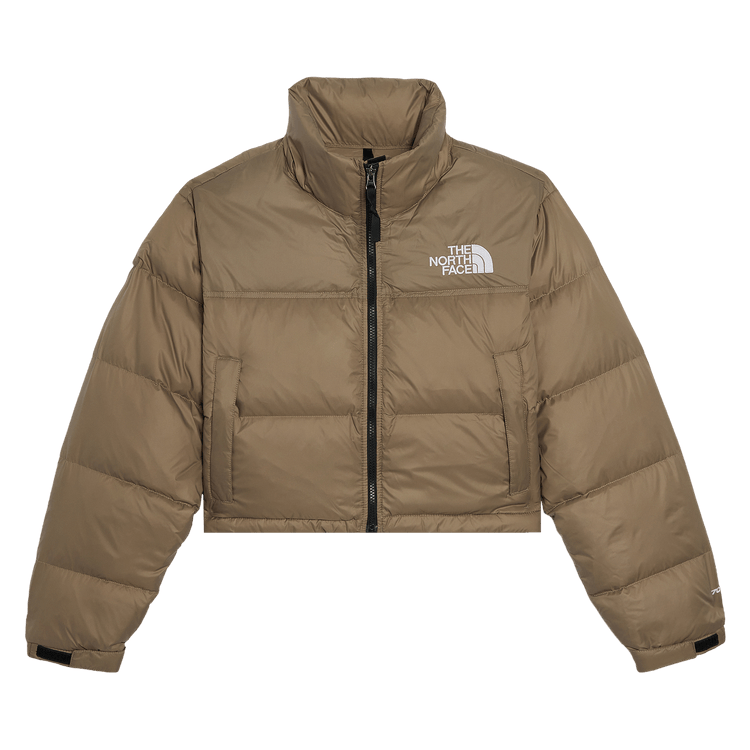 The North Face Nuptse Short Jacket 'Mocha Brown'