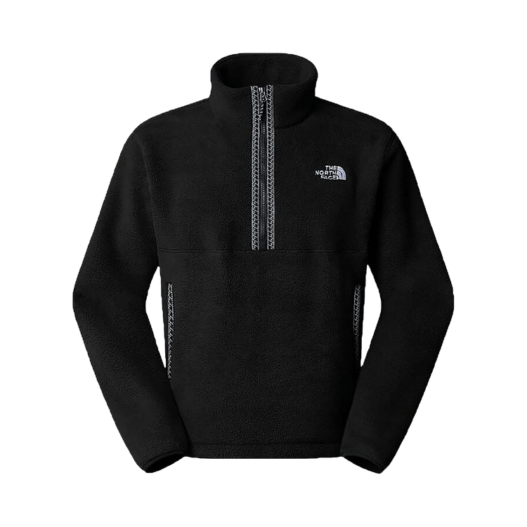 The North Face TNF Fleeski Quarter Zip Pullover 'TNF Black/TNF Black'