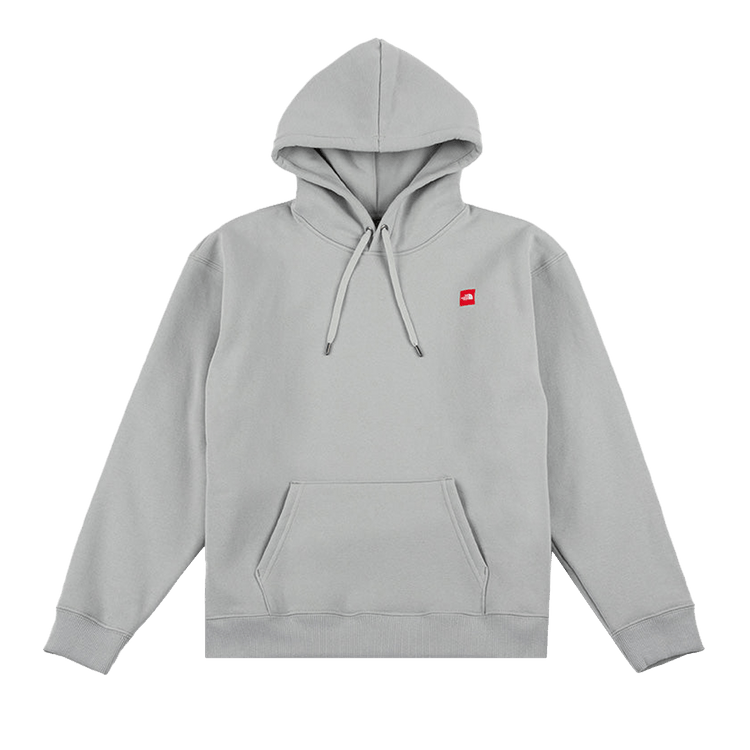 The North Face Red Box Everest Heavyweight Hoodie 'High Rise Grey'
