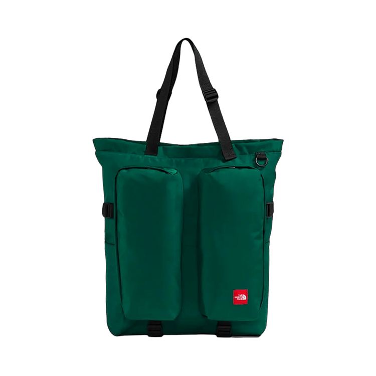 The North Face TNF Red Box Tote Bag 'Hunter Green'