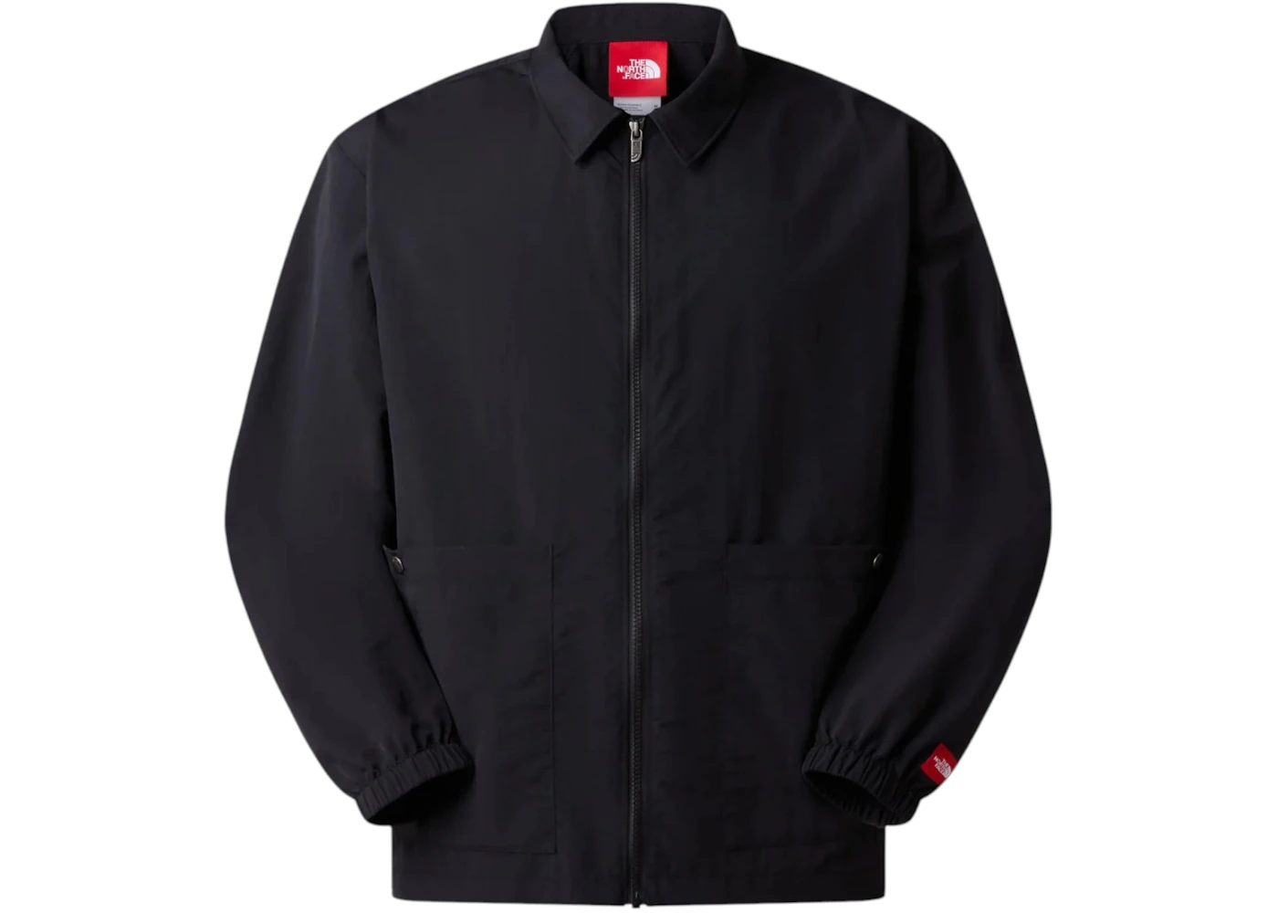 The North Face Red Box Nylon Longsleeve Shirt Black