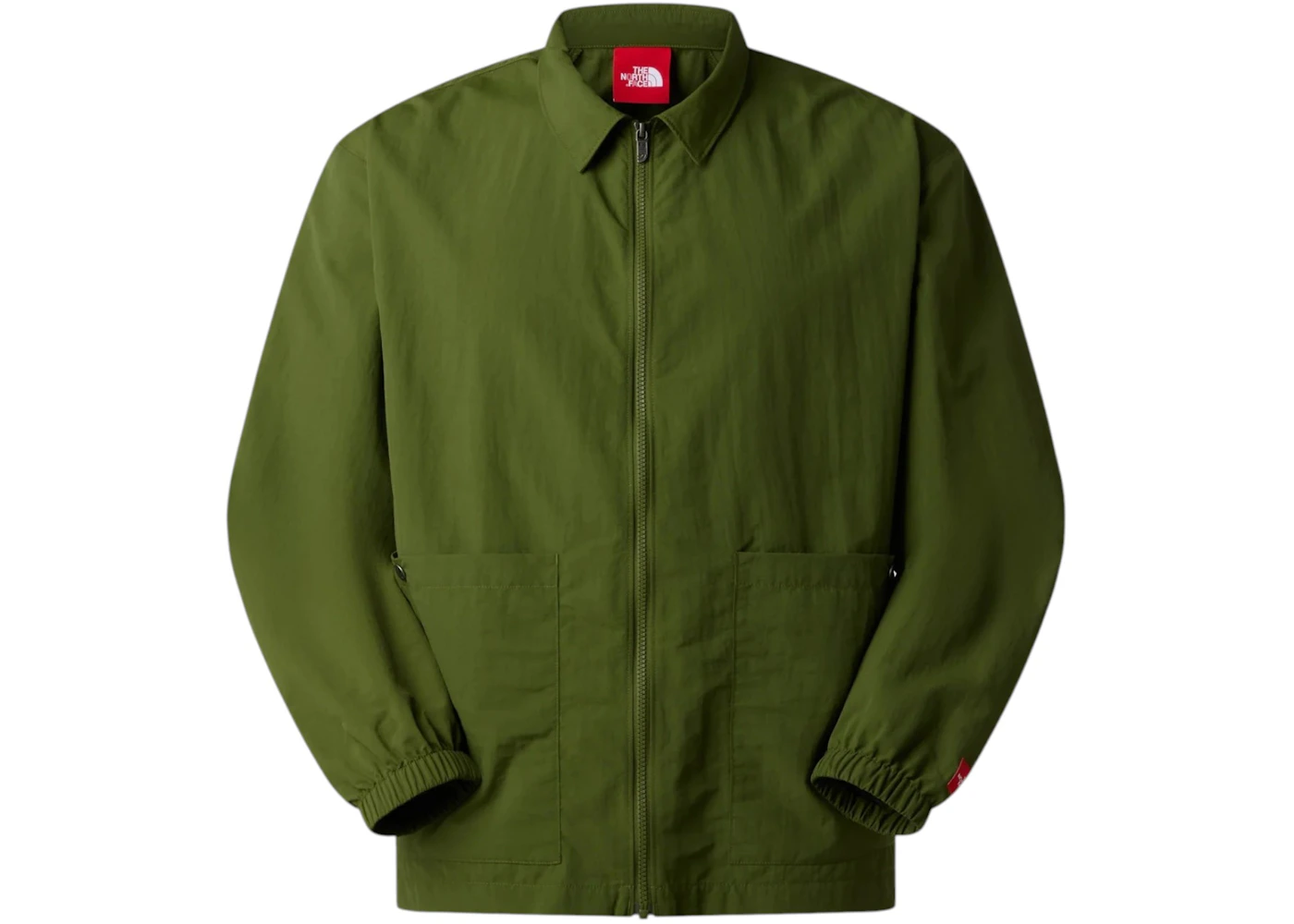 The North Face Red Box Nylon Longsleeve Shirt Green