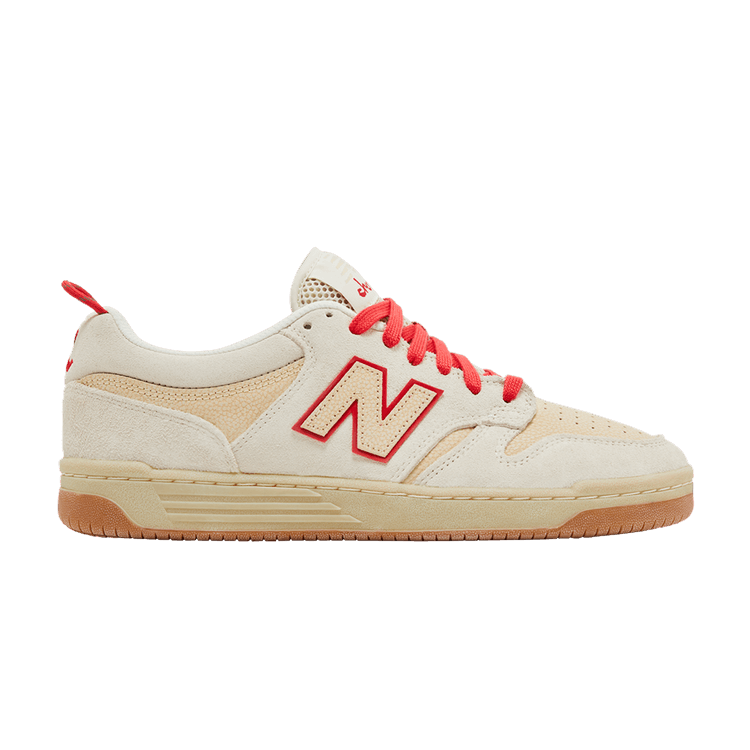 Chocolate Skateboards x New Balance Numeric 480 'Sea Salt Red'