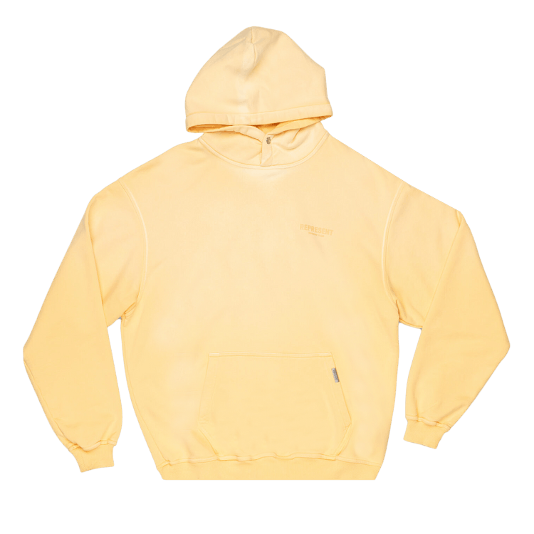 Represent Clo Owners Club Hoodie 'Pastel Yellow'