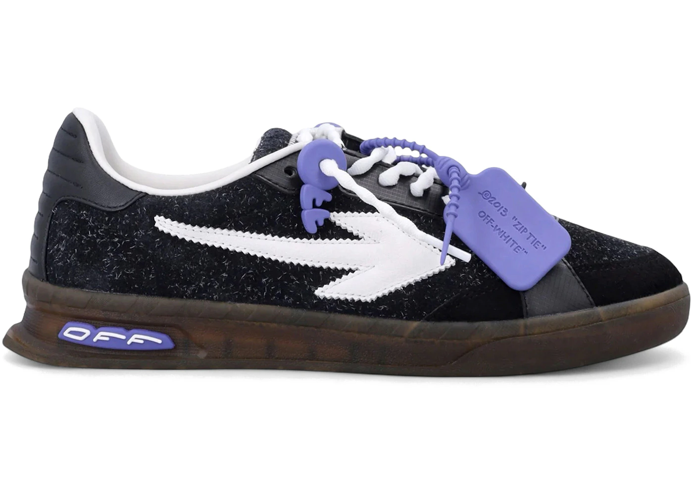 OFF-WHITE End Of Play Black White Purple