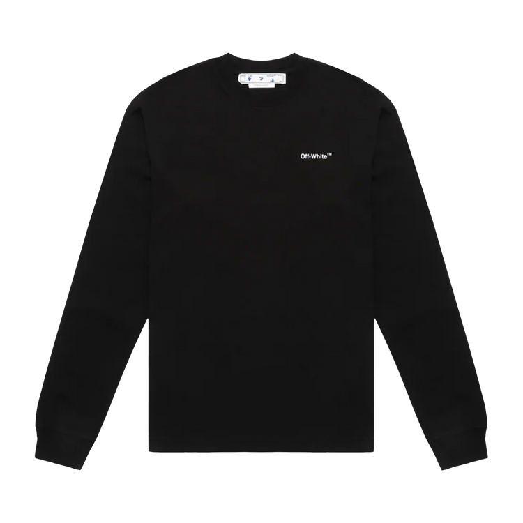 Off-White Caravaggio Arrow Skate Long-Sleeve Tee 'Black/White'