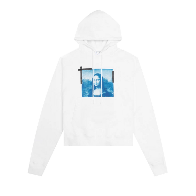 Off-White Monalisa Over Hoodie 'White/Blue'