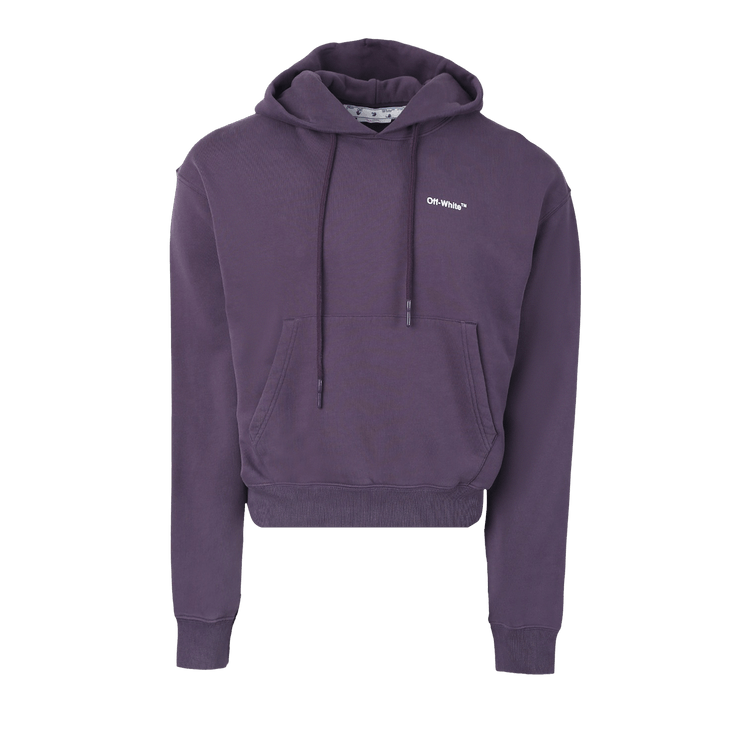 Off-White Caravaggio Crowning Over Hoodie 'Aubergine'