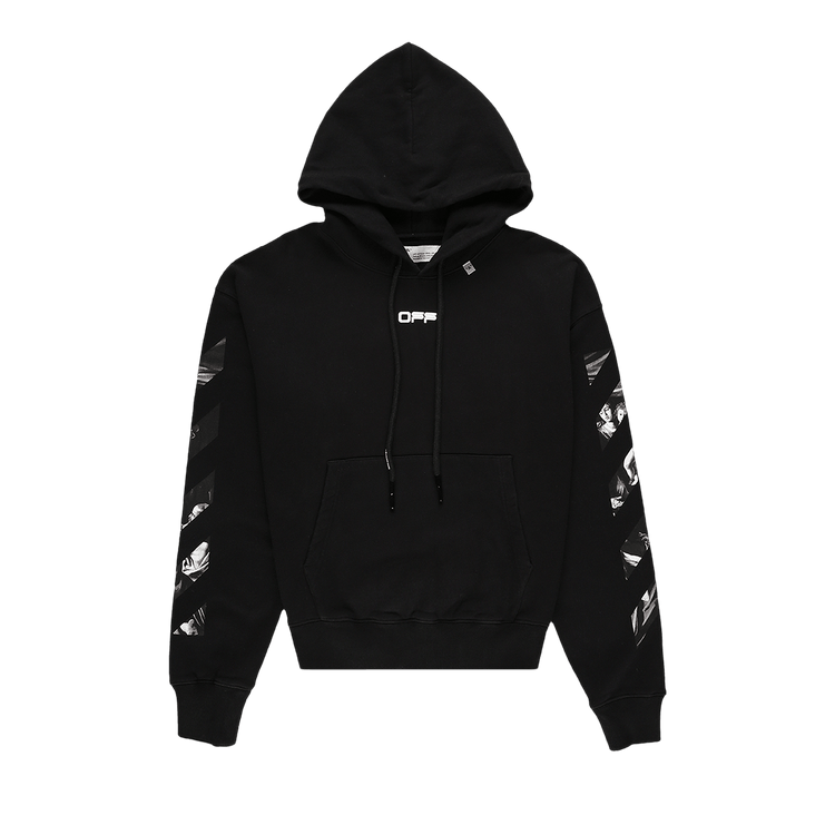 Off-White Caravaggio Square Over Sweatshirt 'Black'