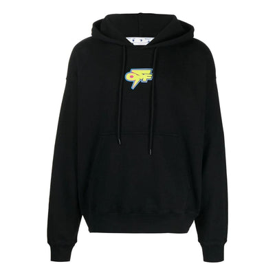 Off-White Thunder Print Skate Hoodie
