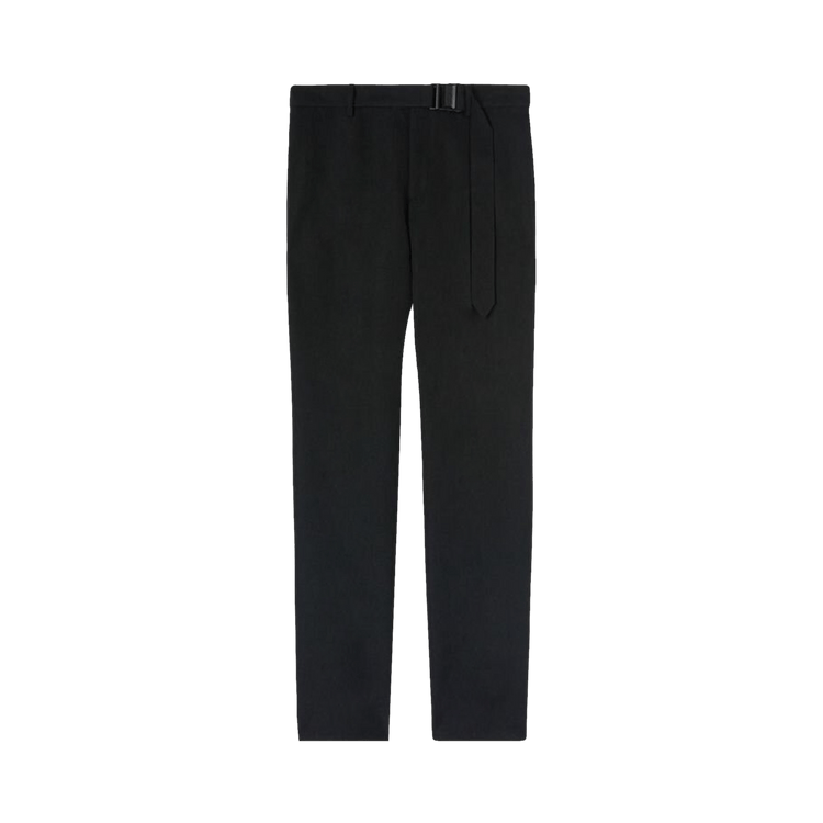 Off-White Buckle Dry Wool Slim Pant 'Black'
